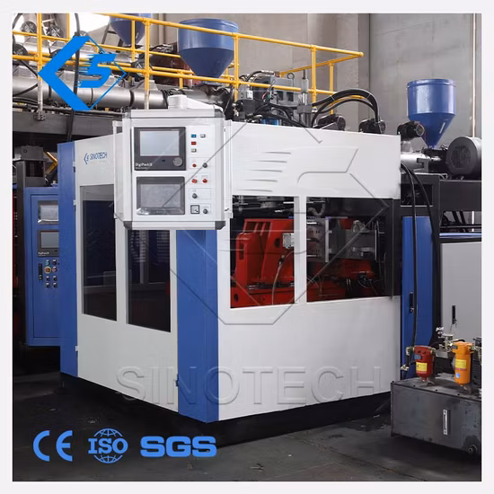 Автоматическая экструзионно-выдувная формовочная машина для изготовления пластиковых HDPE PP PETG ABS Бутылка для воды/контейнер/барабан/бочка/канистра/игрушка/резервуар для воды
