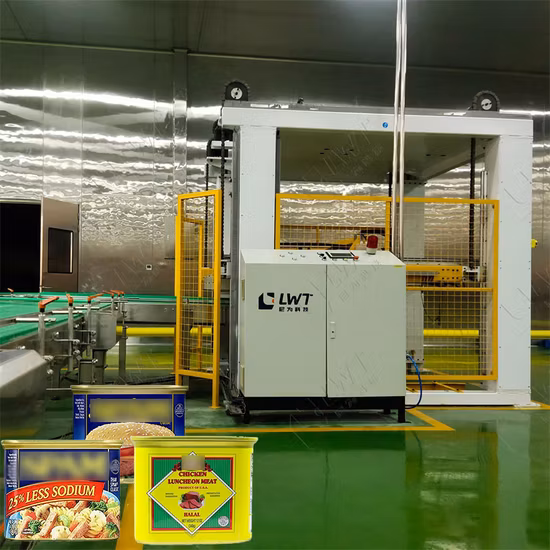 Производство средств по уходу за кожей. Оборудование для упаковки молочных продуктов. Паллетайзер для пустых банок.